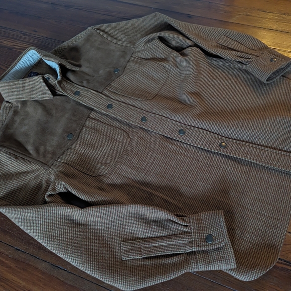 NWT JCrew Western Italian Suede Jacket in wool - Medium - Picture 4 of 16